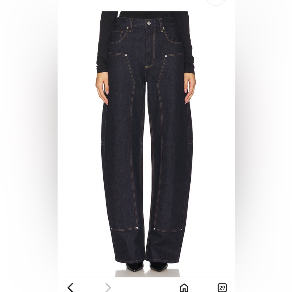 PAIGE Arellia Workwear Jeans in Selma NWT